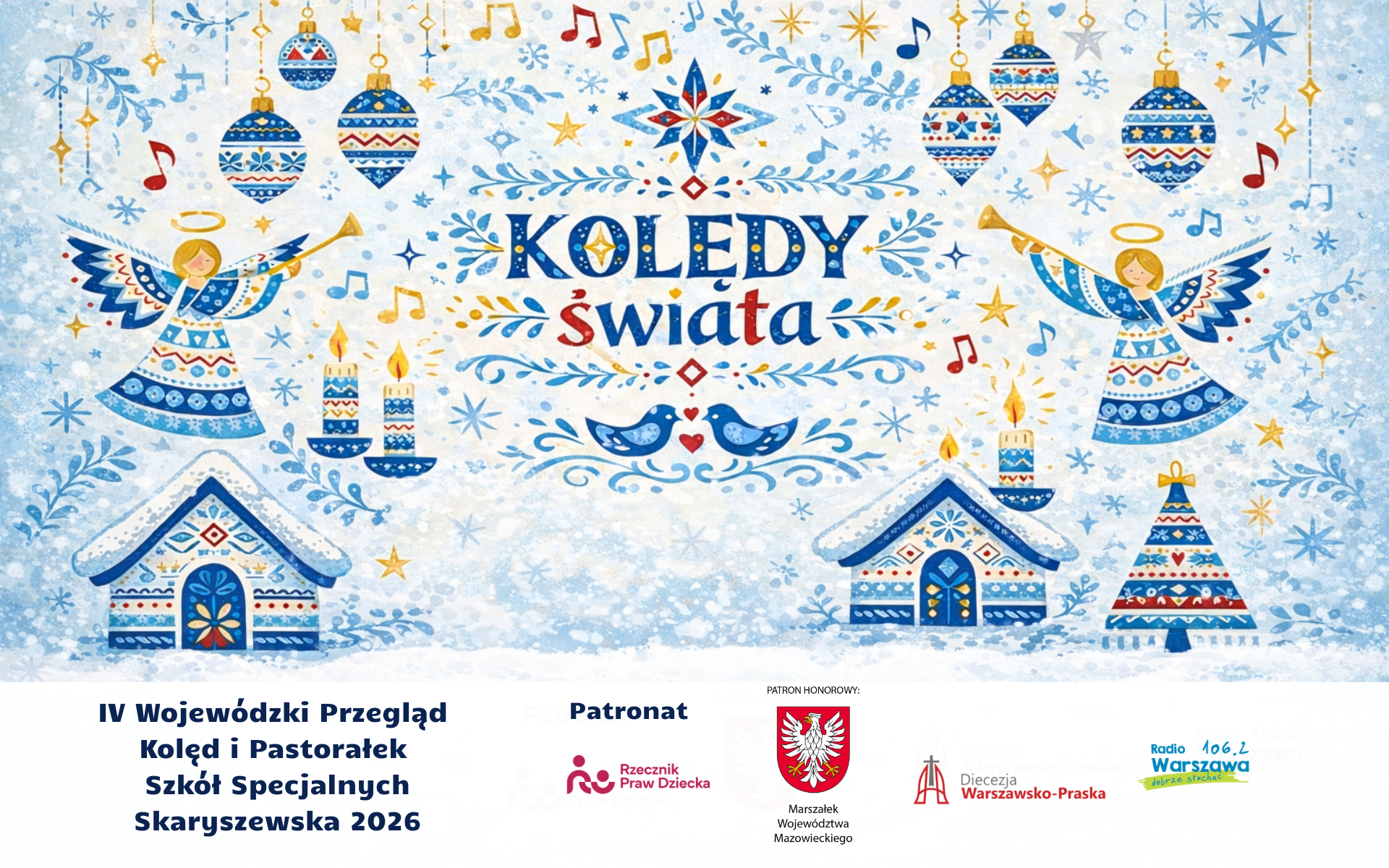 plakat Kolędy świata