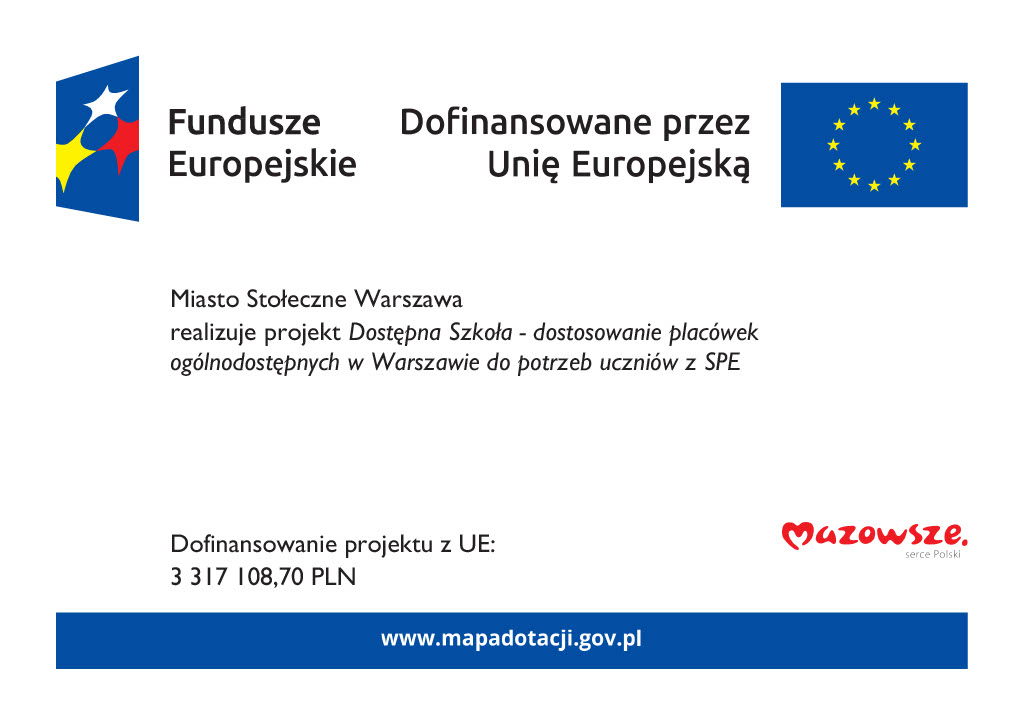 Plakat Dostępna Szkoła