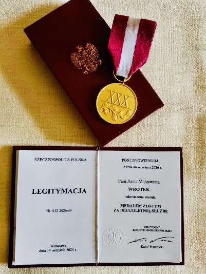 zloty medal