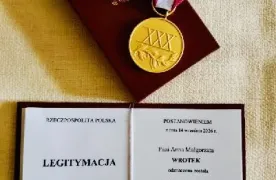 Medal złoty 