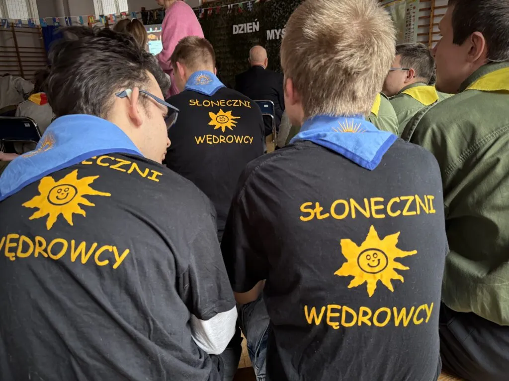 Harcerze na apelu