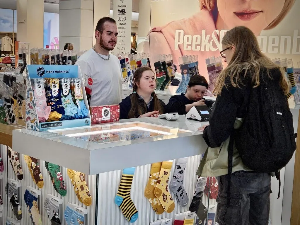 Uczennice na praktykach zawodowych w Arkadii