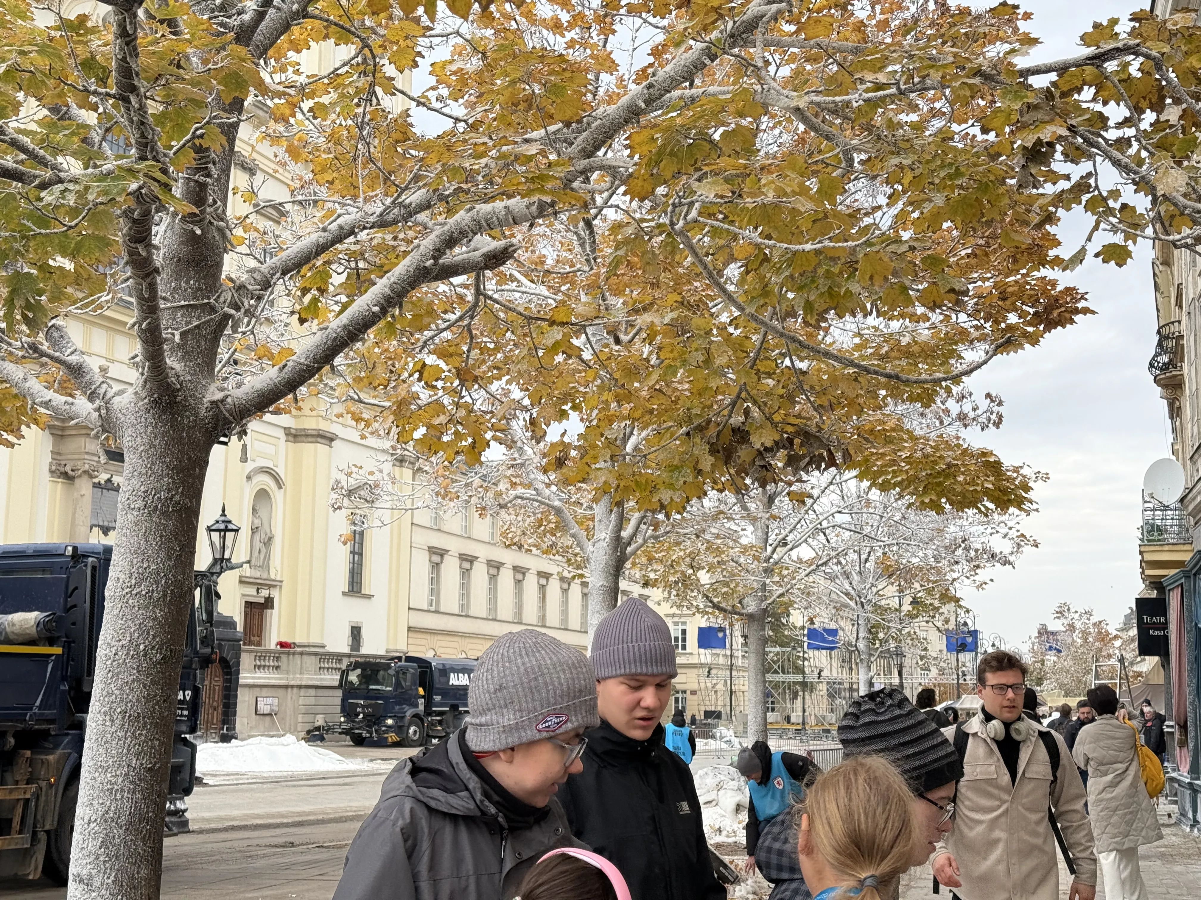 Na planie filmowym "Lalki"