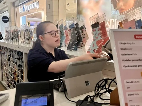 Podczas pracy w Arkadii