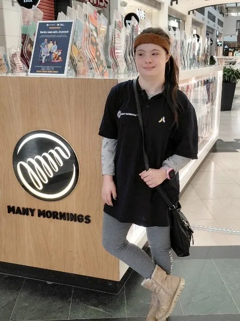 Podczas pracy w Arkadii